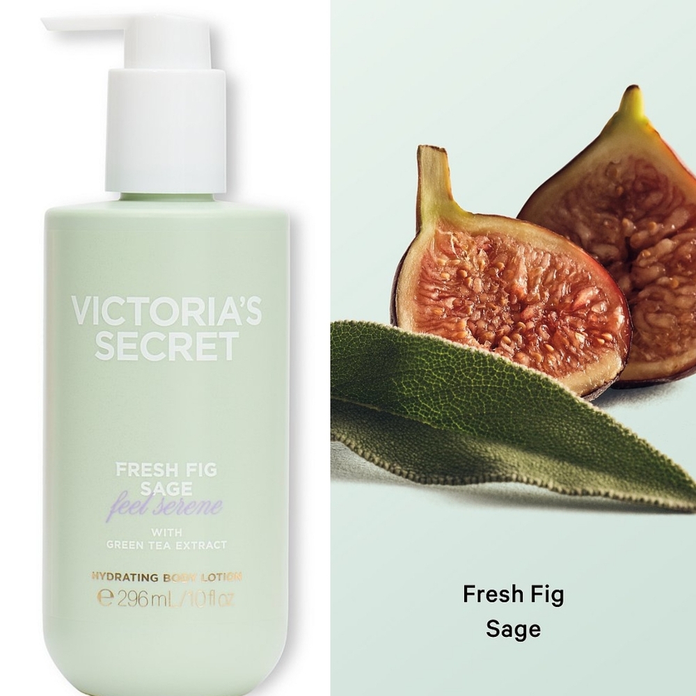 Victoria's Secret Fresh Fig Sage Feel Serene Hydrating Lotion 10oz NEW